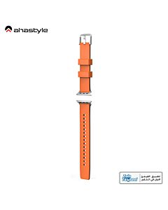 ahaStyle Apple watch Strap 42mm Duotone Band - Orange / Black