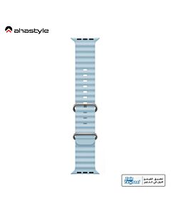ahaStyle Apple watch Strap 49mm Felex Silicone - Light Blue