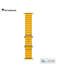ahaStyle Apple watch Strap 49mm Felex Silicone - Yellow