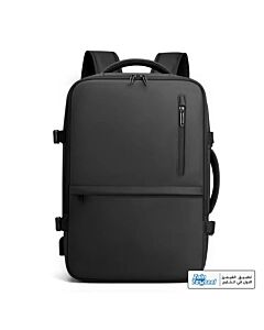 Expandable Backpack MapleStory Multi-Function USB Charging MB125 travel bag - Black