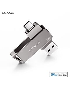 USAMS Flash Drive Type-C + USB Multi Function Rotational High Speed 64GB