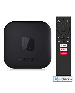 Hako Mini Smart TV Box Google Certified 4K with remote - Black 