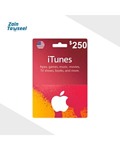 ITunes 250$ USA